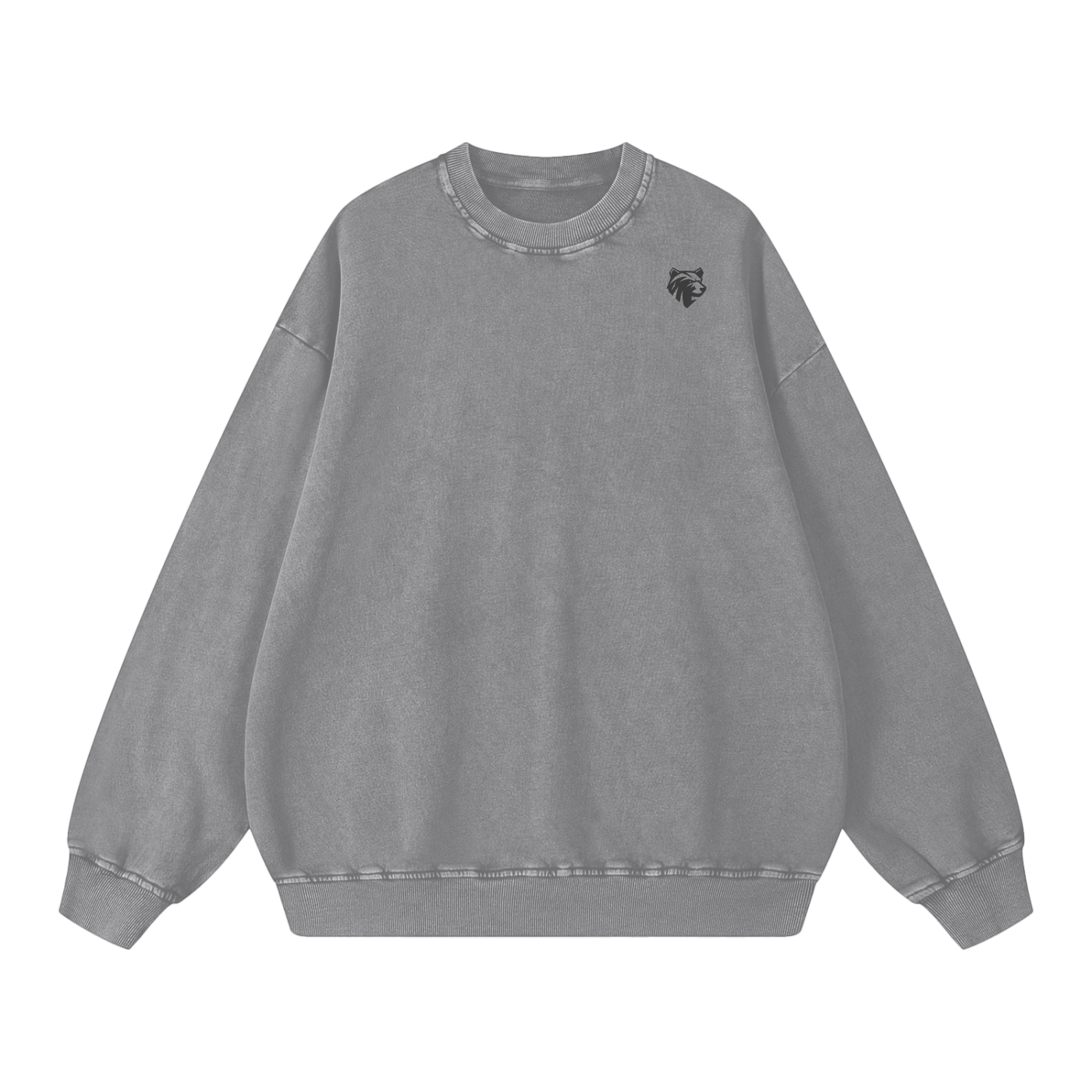 Acid Wash Necessities Sweater - Bear Necessities Clothing