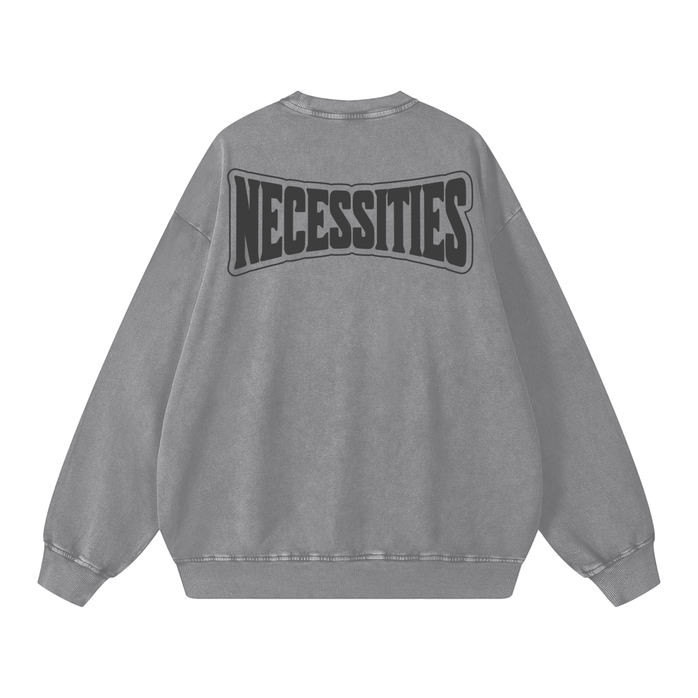 Acid Wash Necessities Sweater - Bear Necessities Clothing
