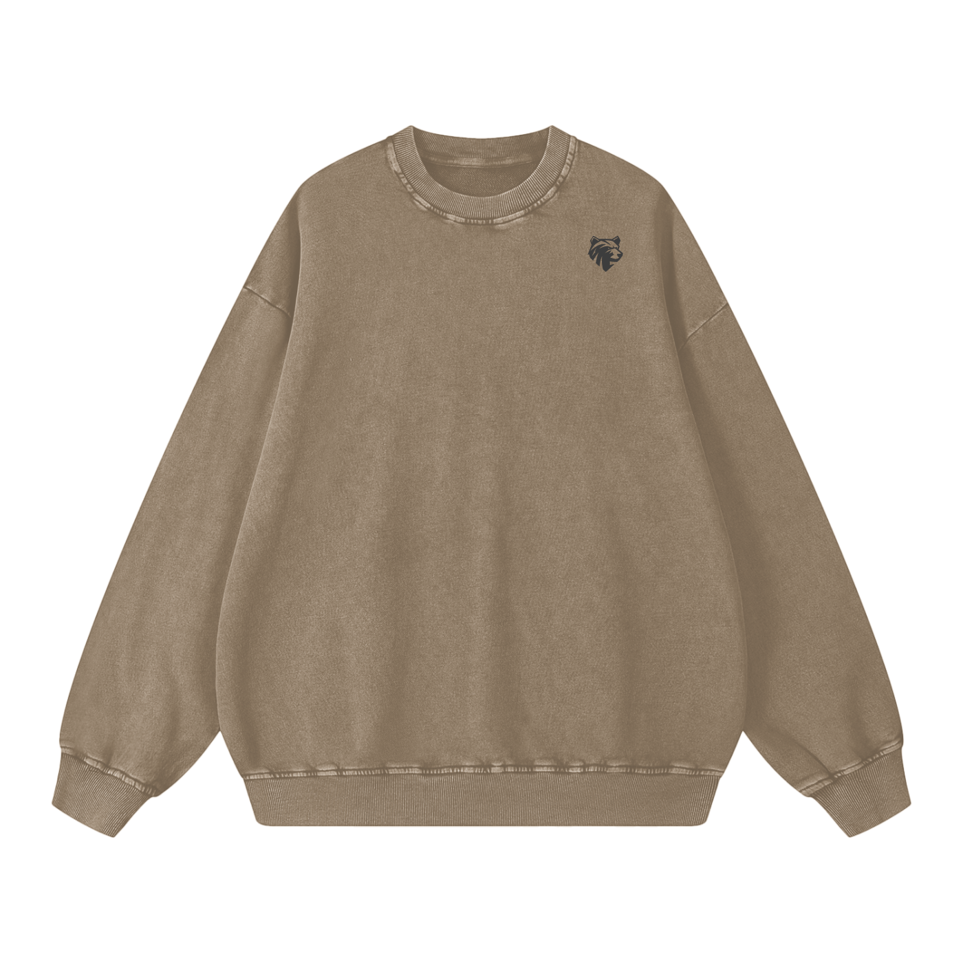 Acid Wash Necessities Sweater - Bear Necessities Clothing