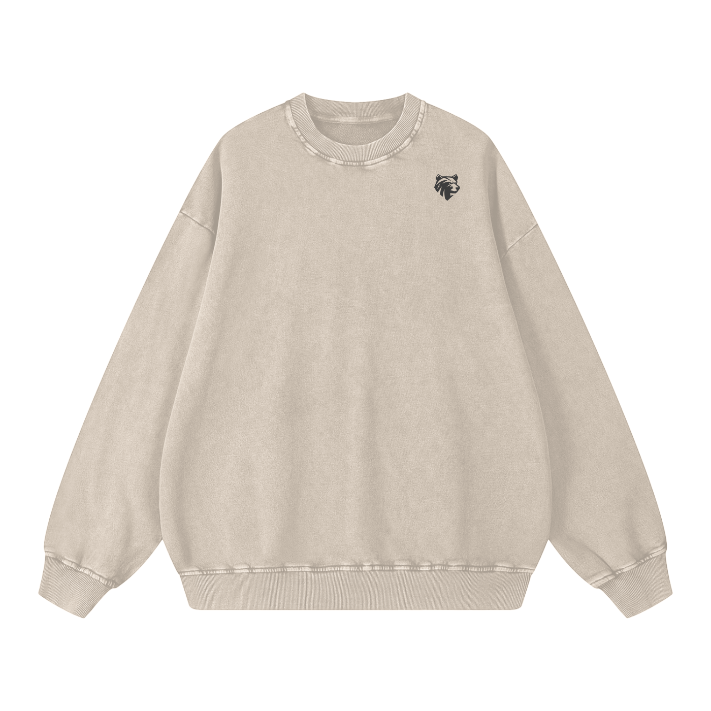 Acid Wash Necessities Sweater - Bear Necessities Clothing