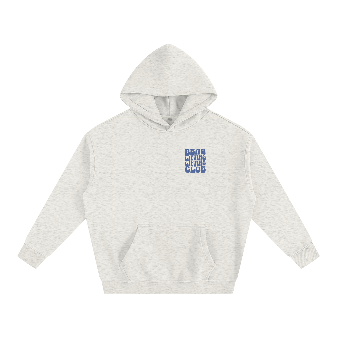 Bear Lifting Club Oversized Hoodie - Bear Necessities Clothing