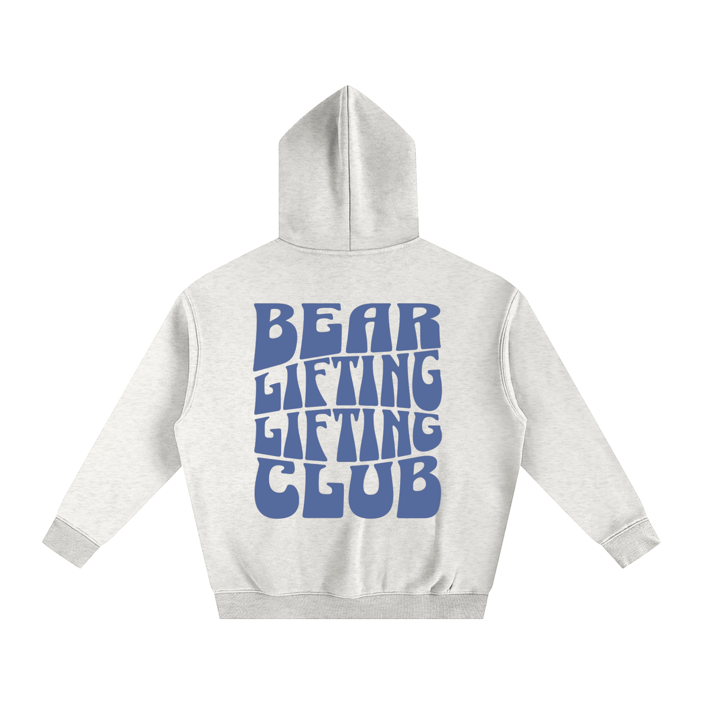 Bear Lifting Club Oversized Hoodie - Bear Necessities Clothing