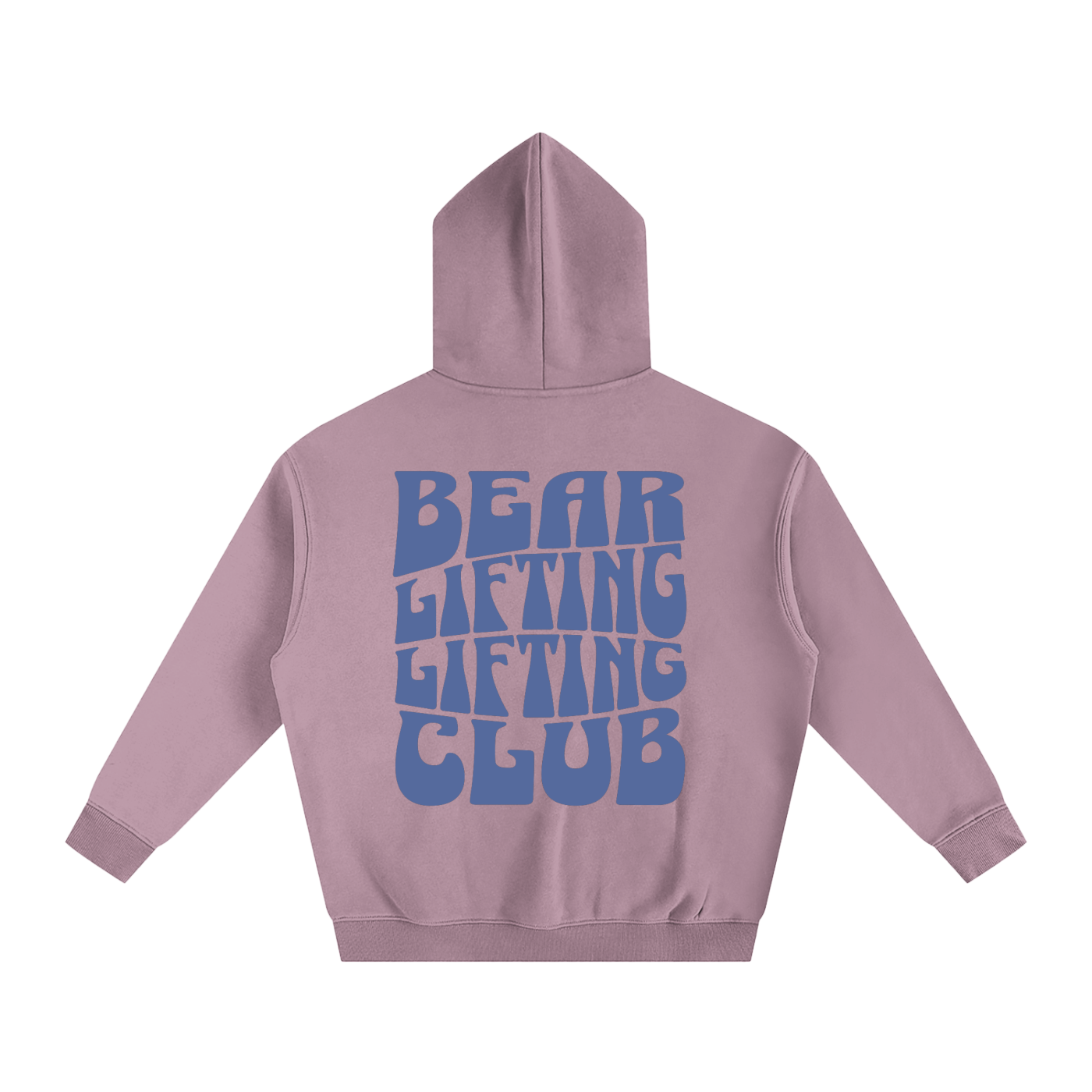 Bear Lifting Club Oversized Hoodie - Bear Necessities Clothing