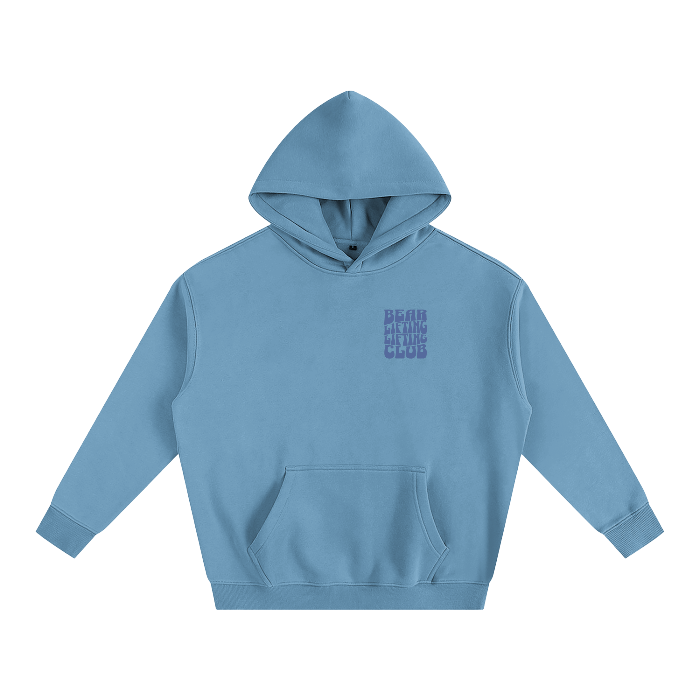 Bear Lifting Club Oversized Hoodie - Bear Necessities Clothing