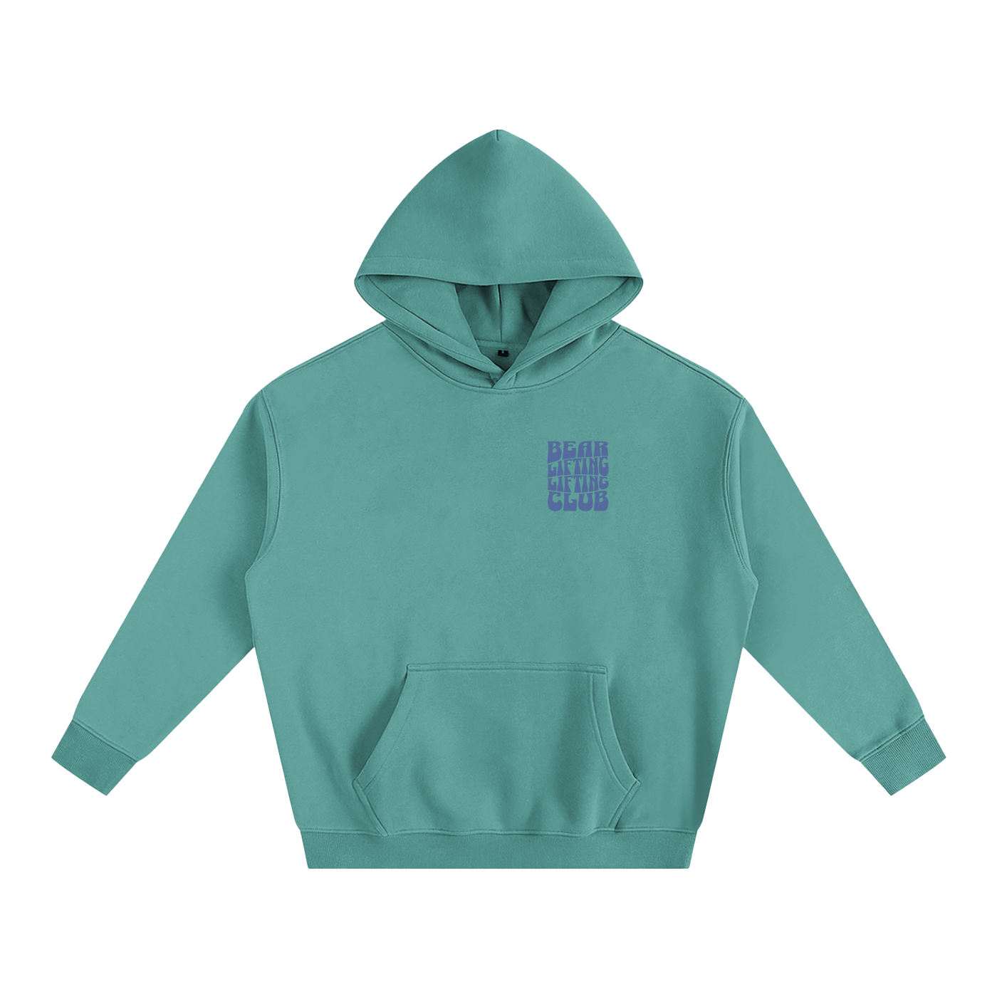 Bear Lifting Club Oversized Hoodie - Bear Necessities Clothing