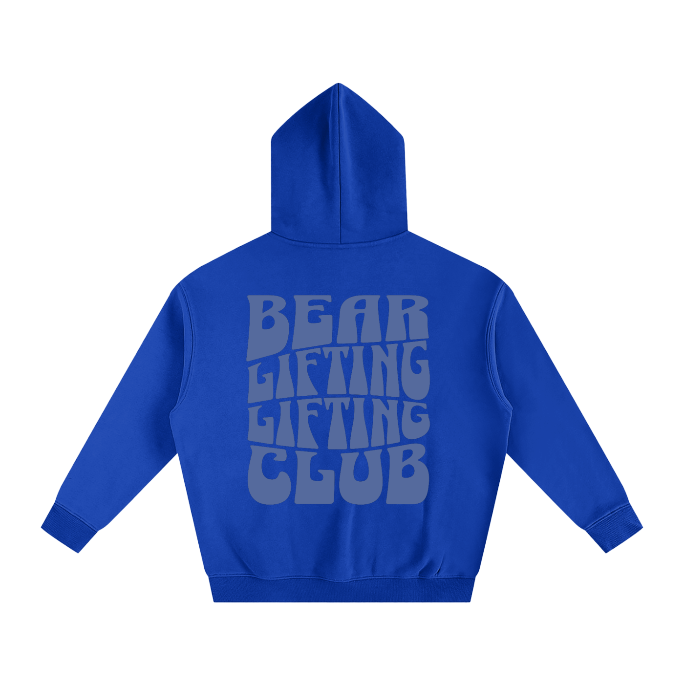Bear Lifting Club Oversized Hoodie - Bear Necessities Clothing