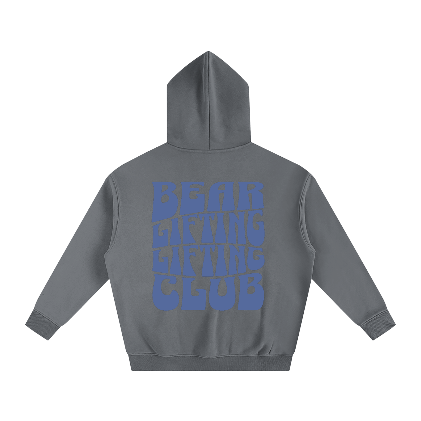 Bear Lifting Club Oversized Hoodie - Bear Necessities Clothing