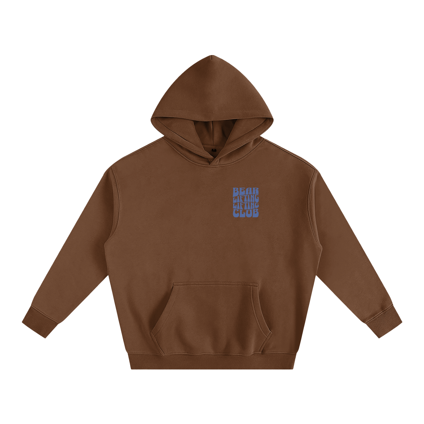 Bear Lifting Club Oversized Hoodie - Bear Necessities Clothing