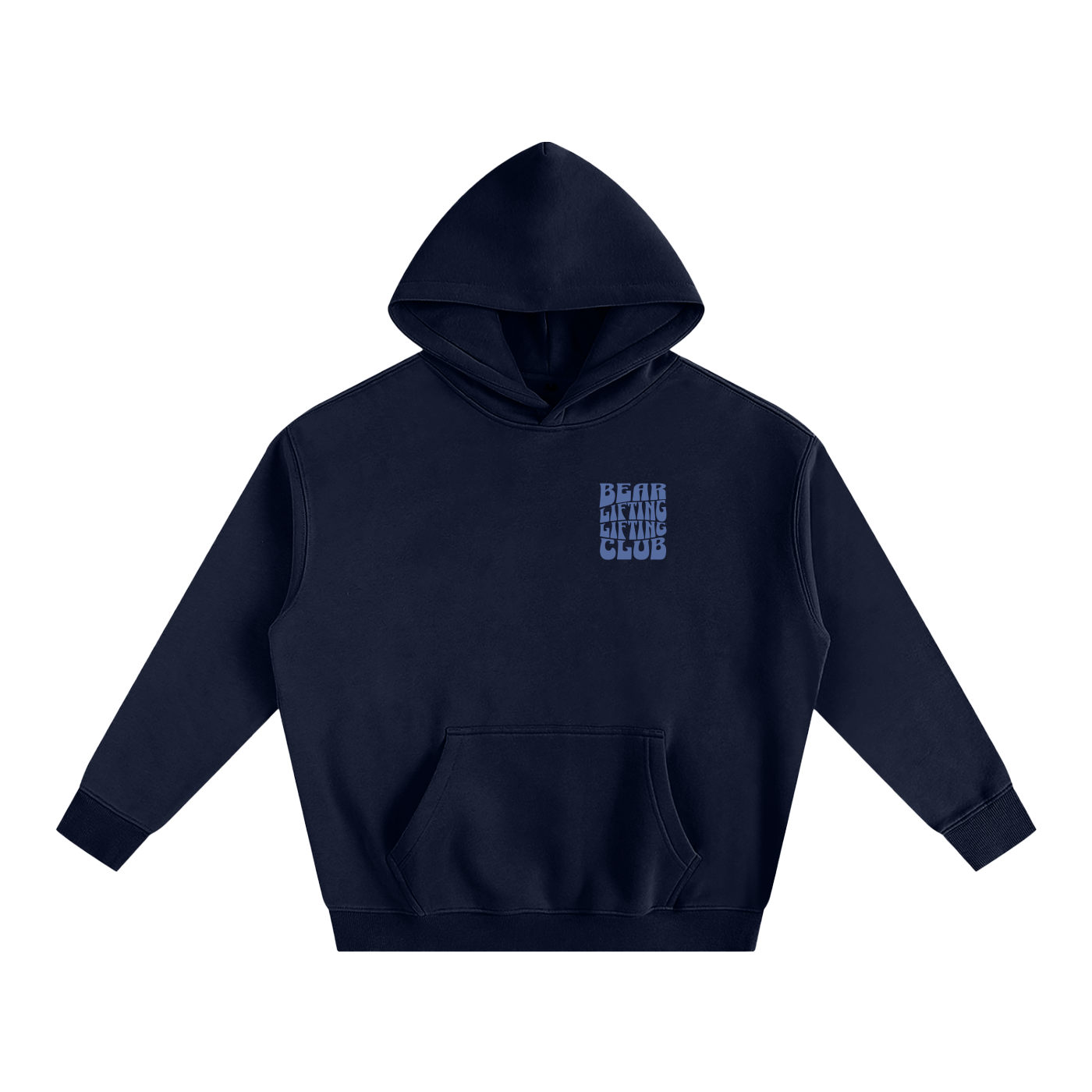 Bear Lifting Club Oversized Hoodie - Bear Necessities Clothing