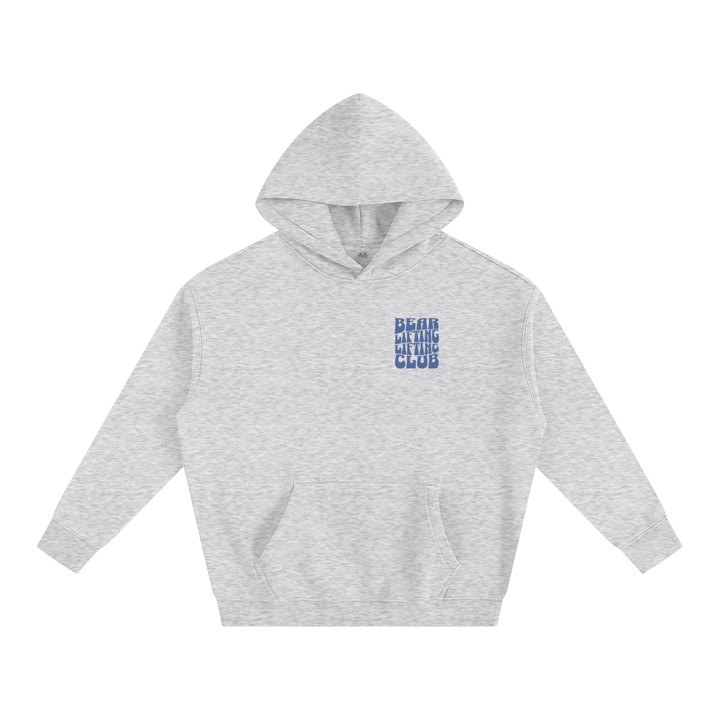 Bear Lifting Club Oversized Hoodie - Bear Necessities Clothing