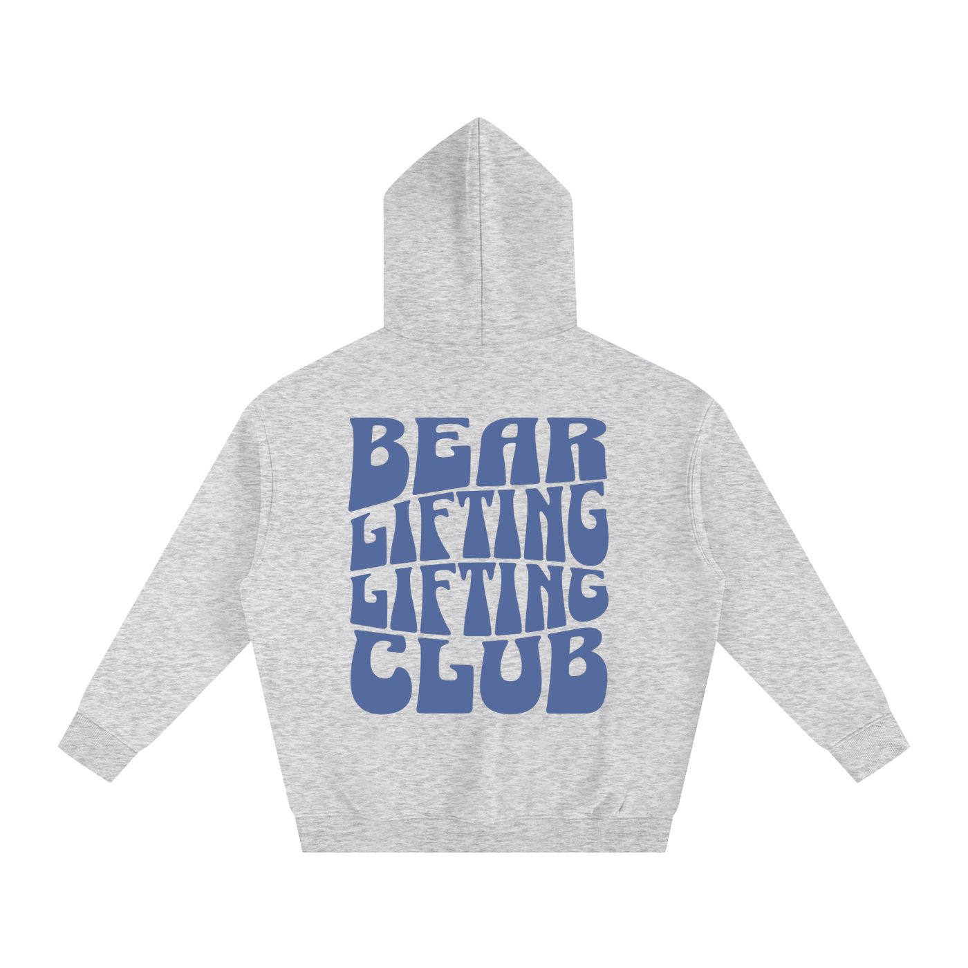 Bear Lifting Club Oversized Hoodie - Bear Necessities Clothing