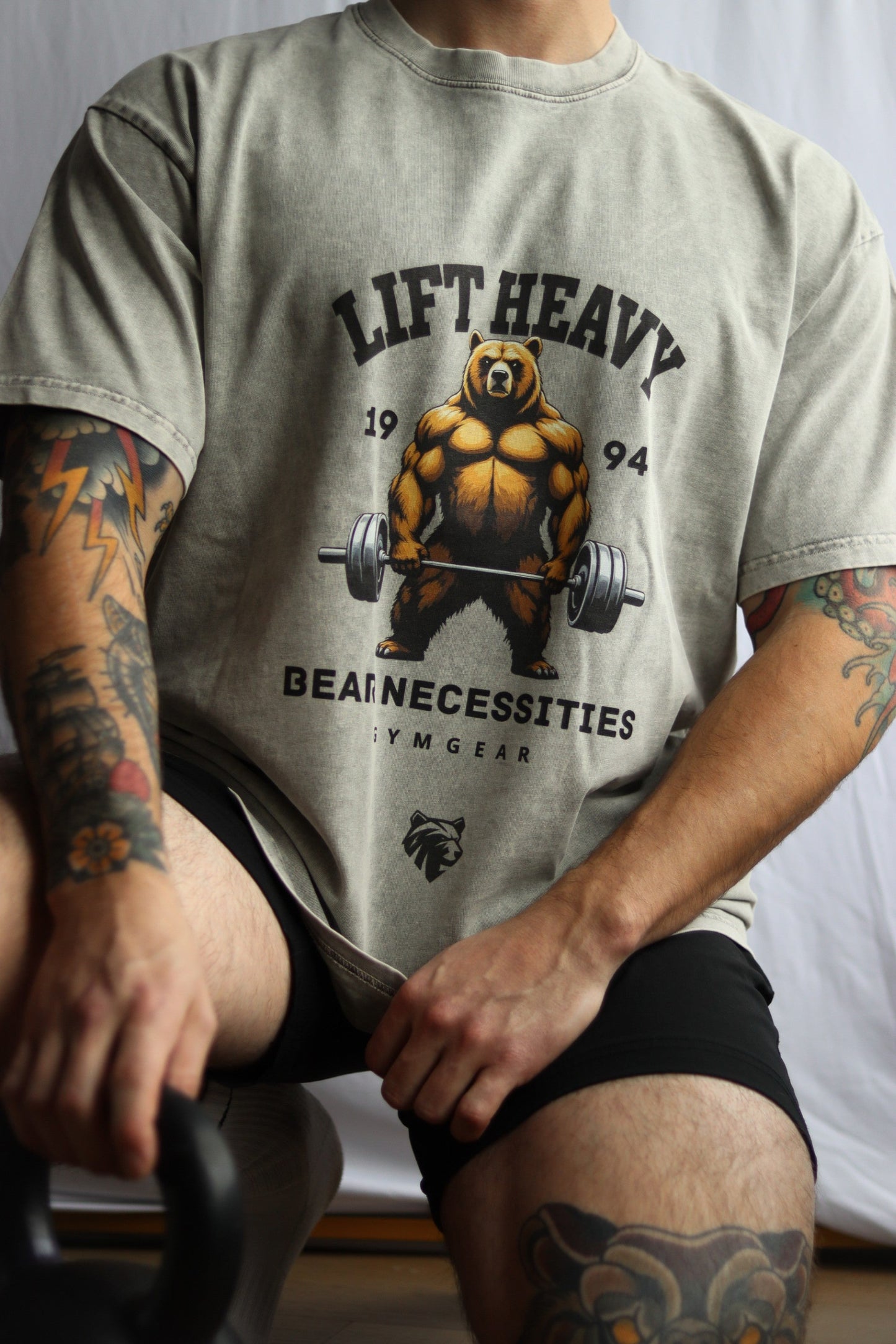 Bear Necessities Over Sized Tee - Bear Necessities Clothing