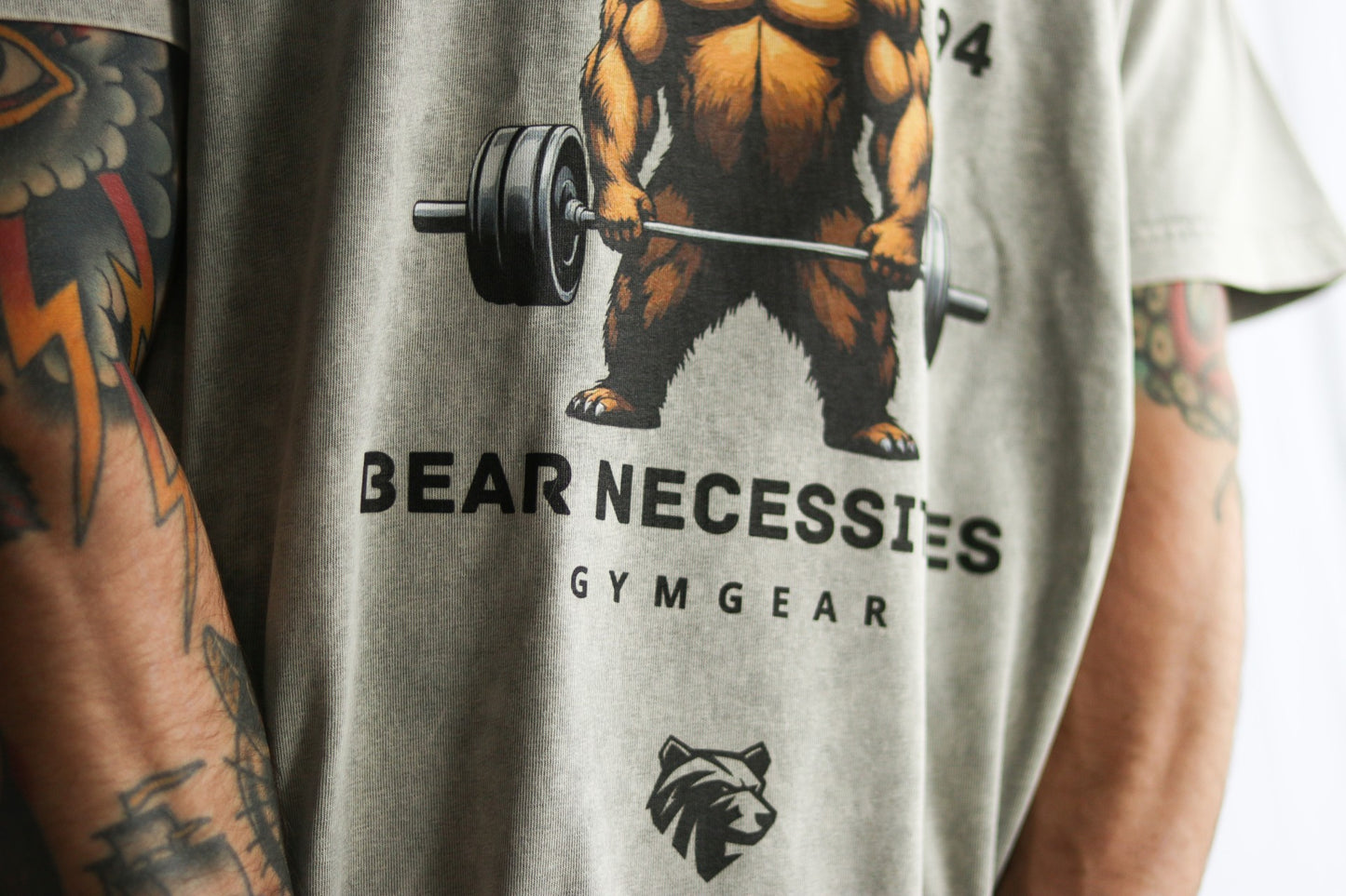 Bear Necessities Over Sized Tee - Bear Necessities Clothing