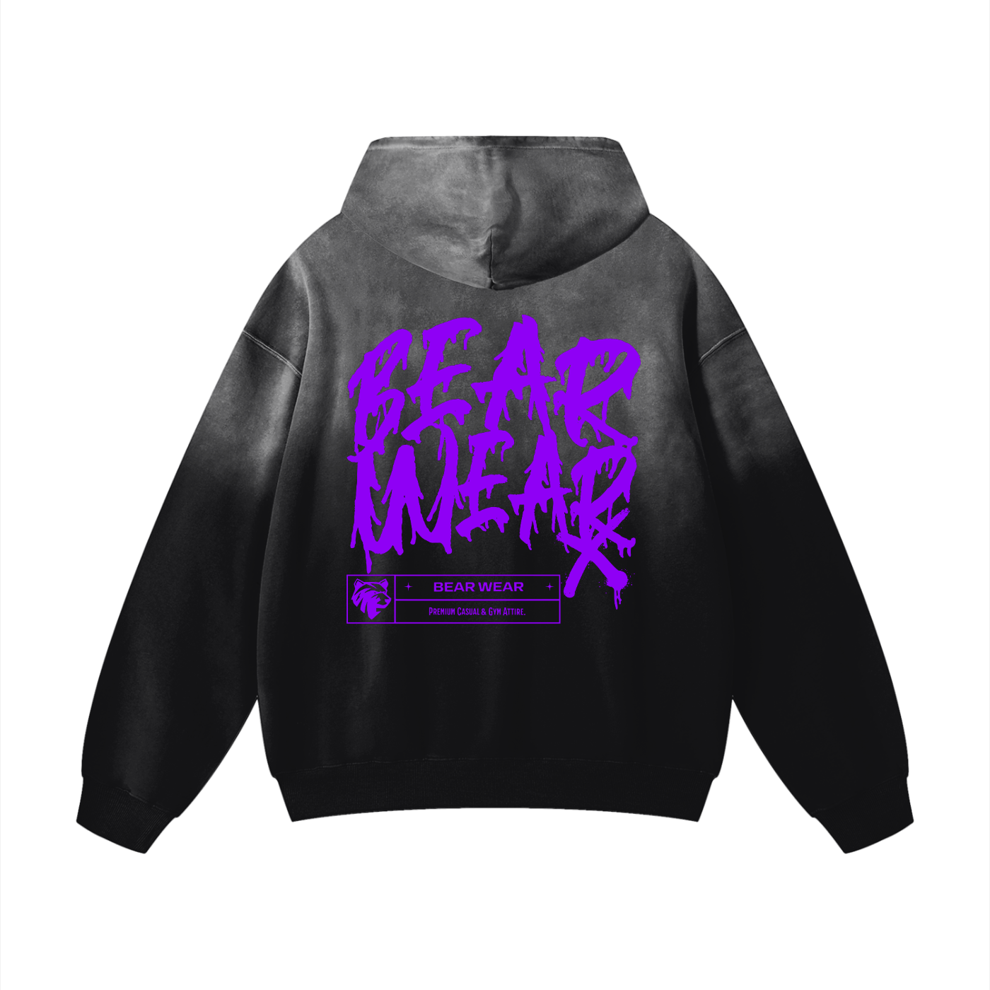 Sunfade Hoodie Purple - Bear Necessities Clothing