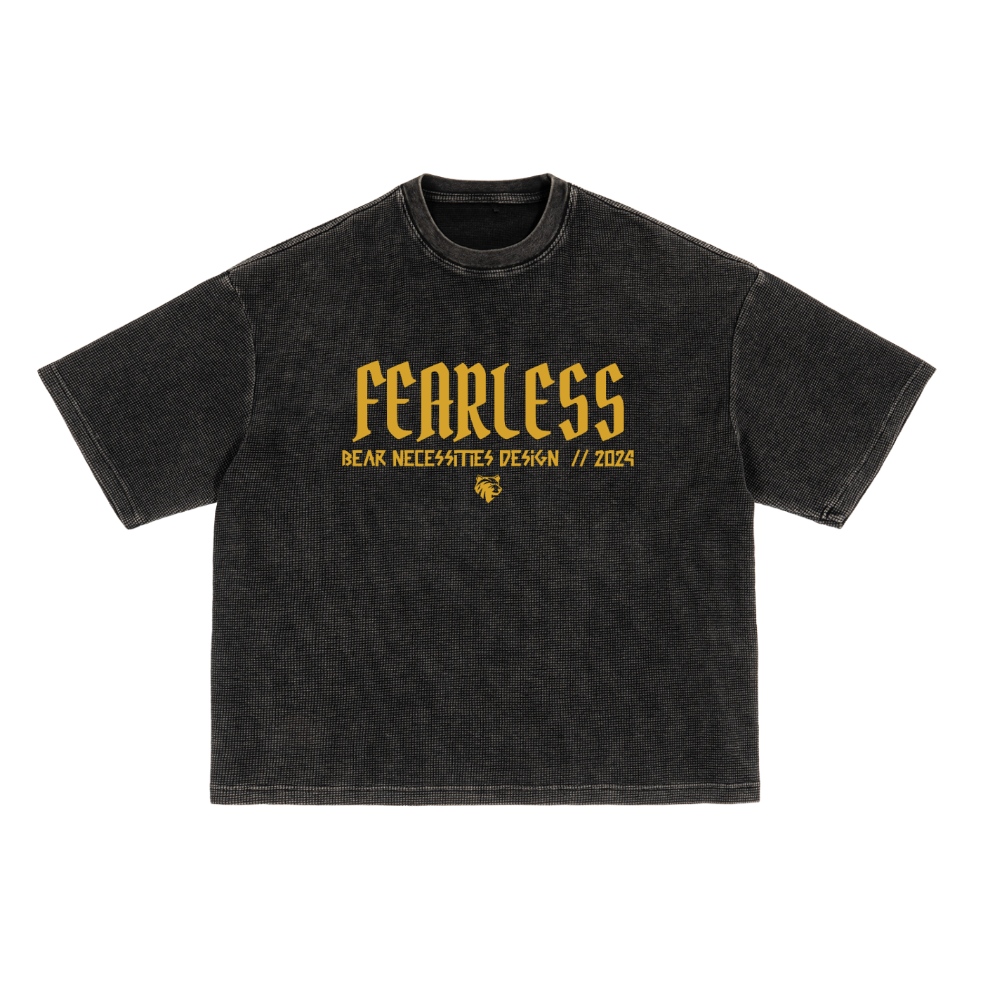 Fearless Waffle Boxy Tee