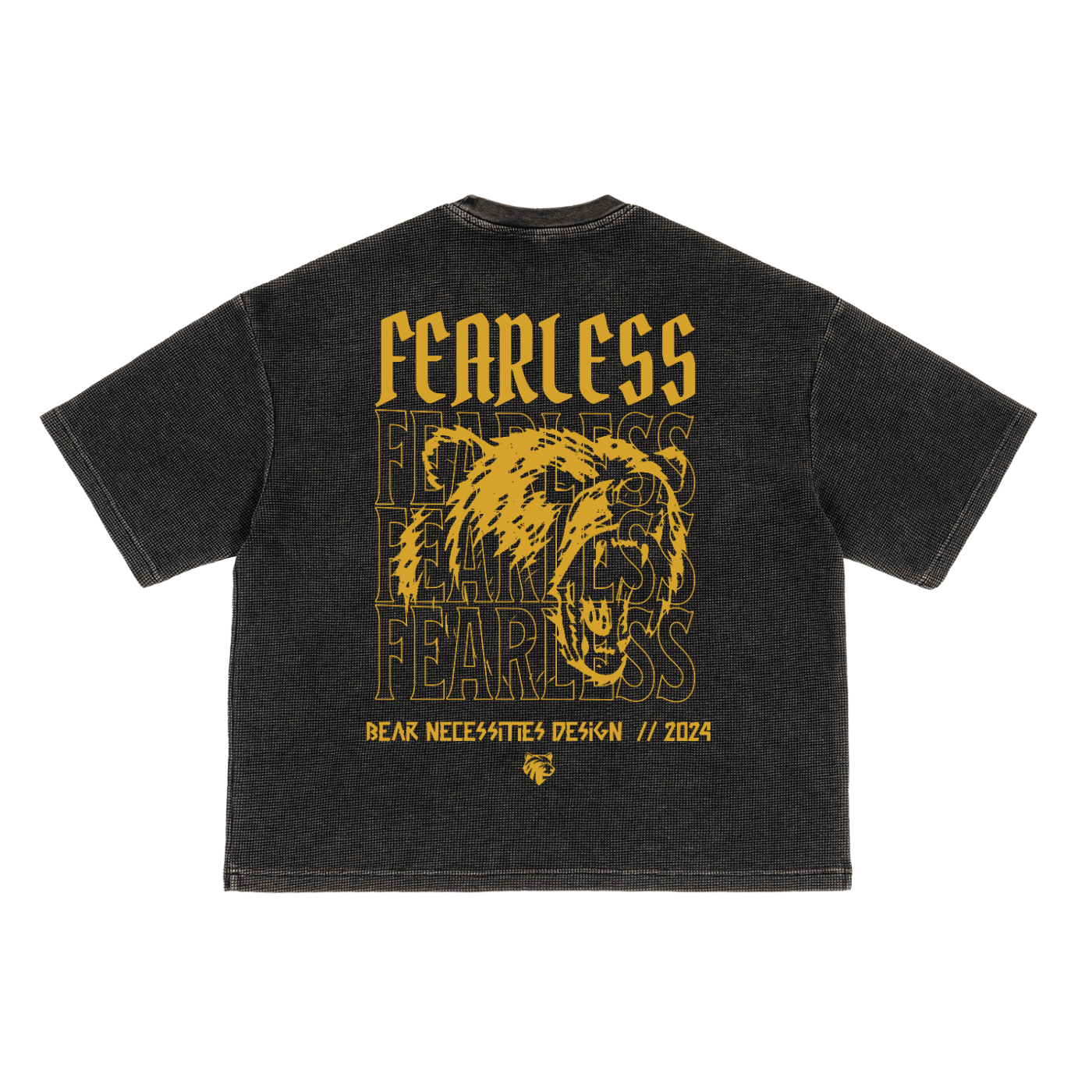 Fearless Waffle Boxy Tee