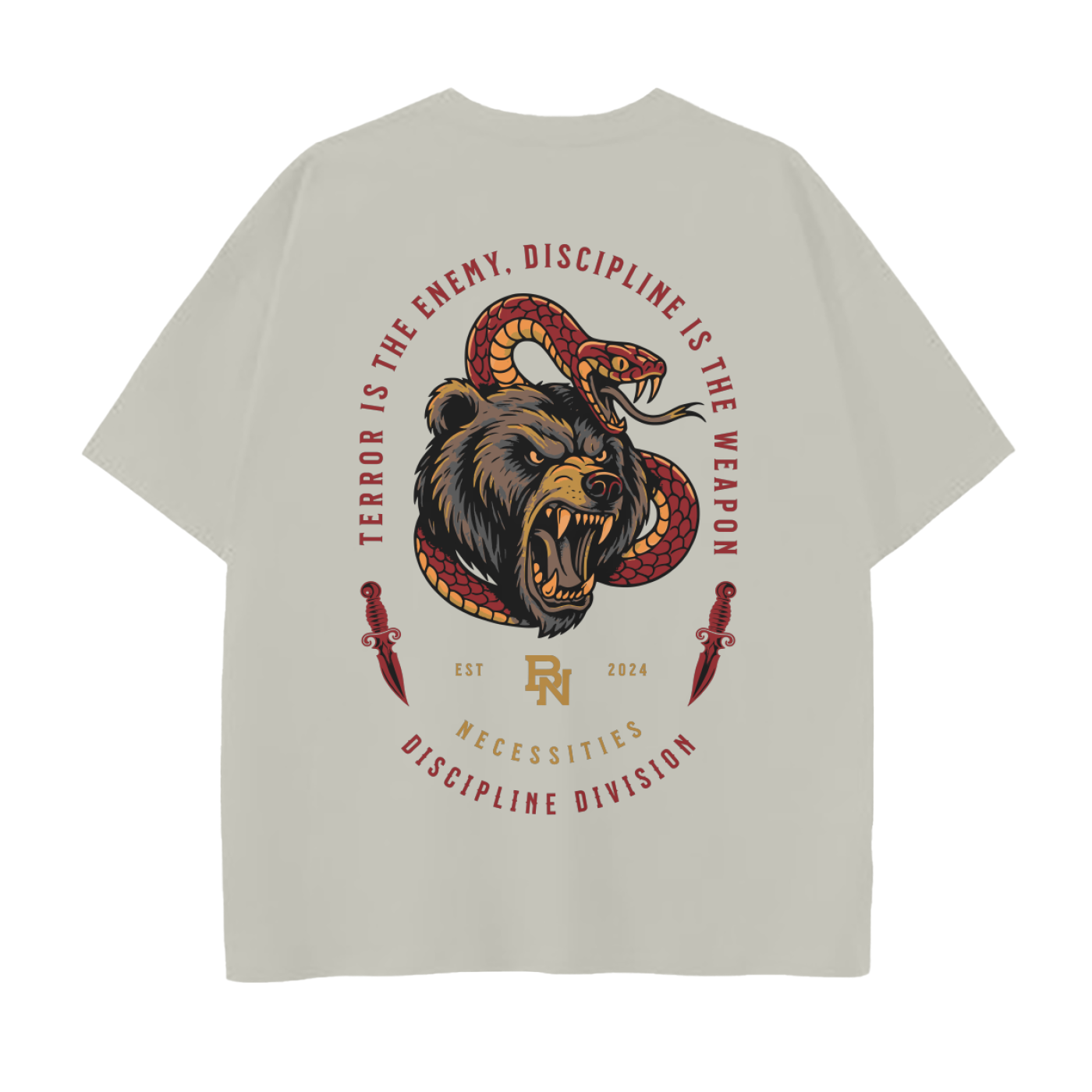 Discipline Division Tee - Bear and the Snake