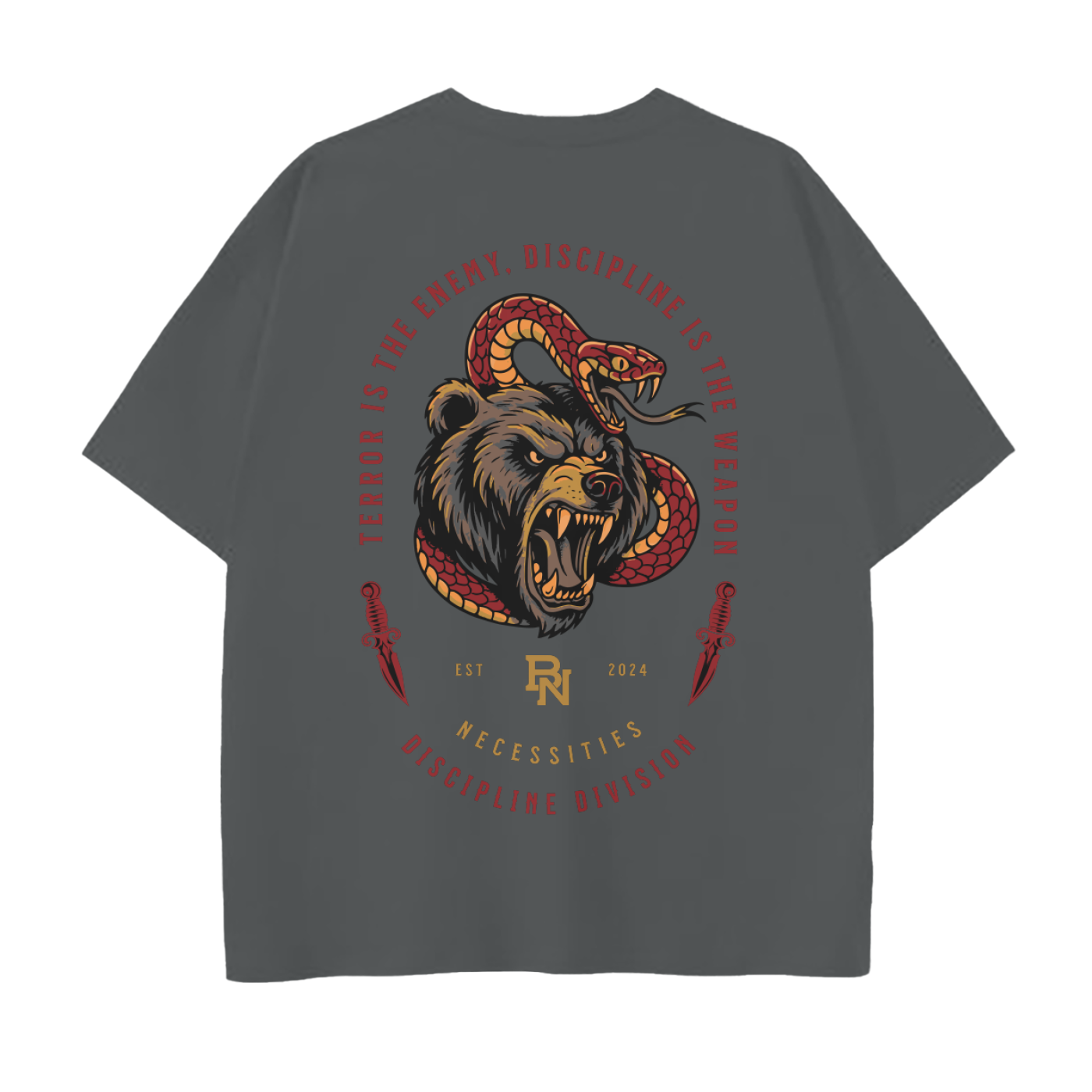 Discipline Division Tee - Bear and the Snake