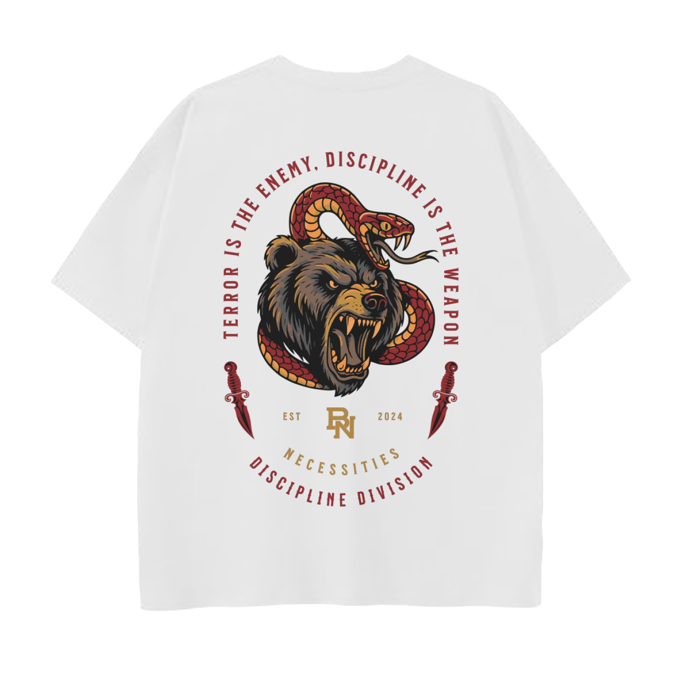 Discipline Division Tee - Bear and the Snake