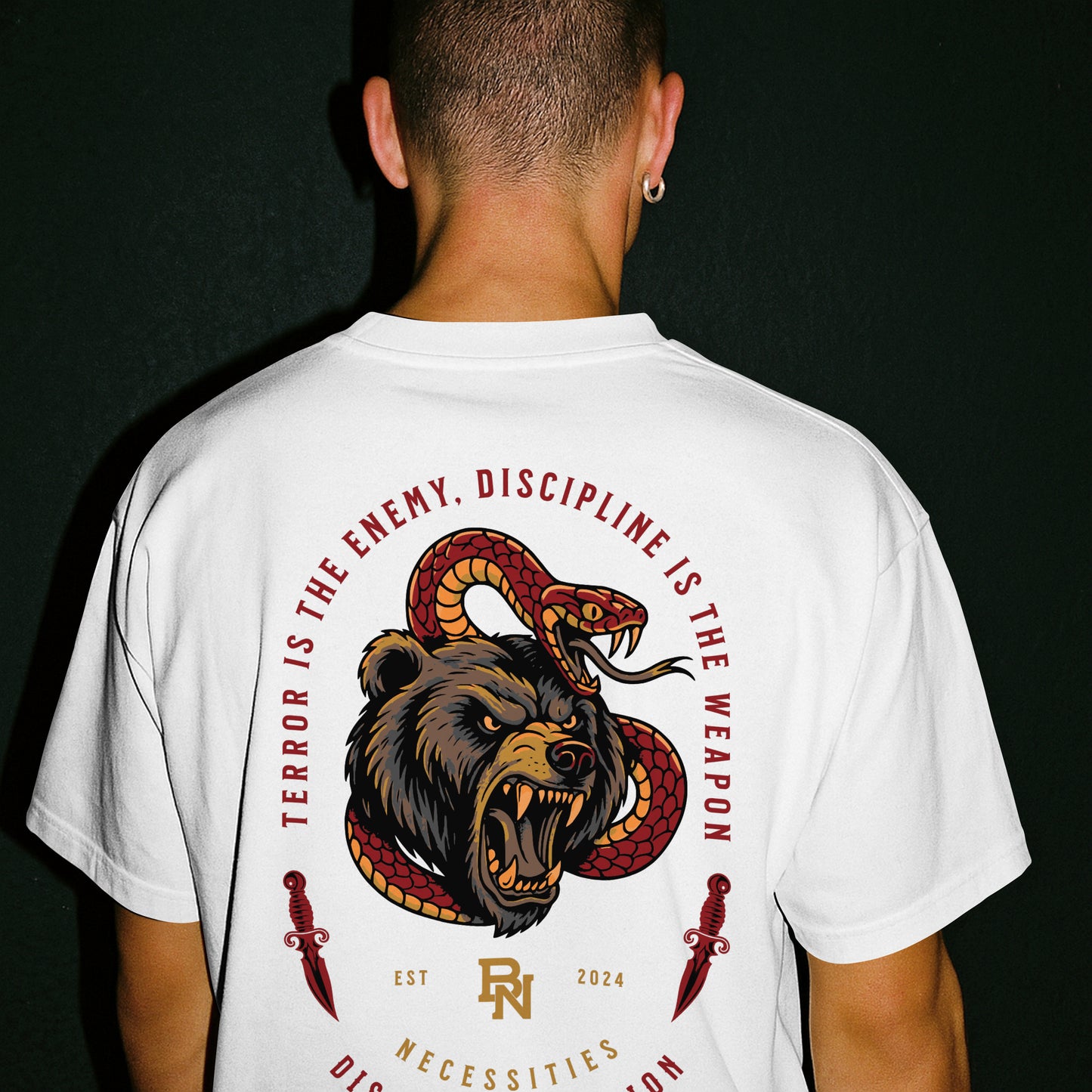 Discipline Division Tee - Bear and the Snake