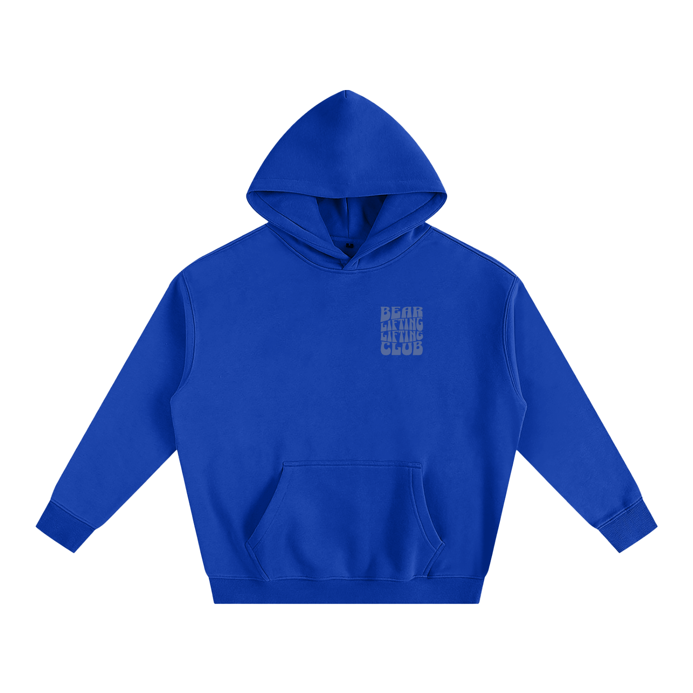 Bear Lifting Club Oversized Hoodie - Bear Necessities Clothing 