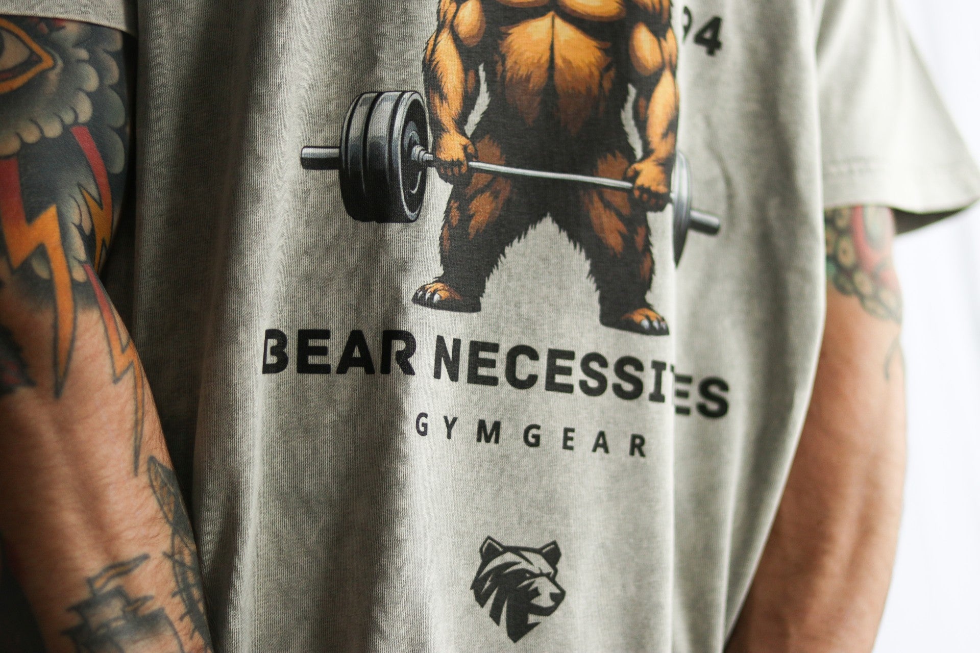 Bear Necessities Over Sized Tee - Bear Necessities Clothing 