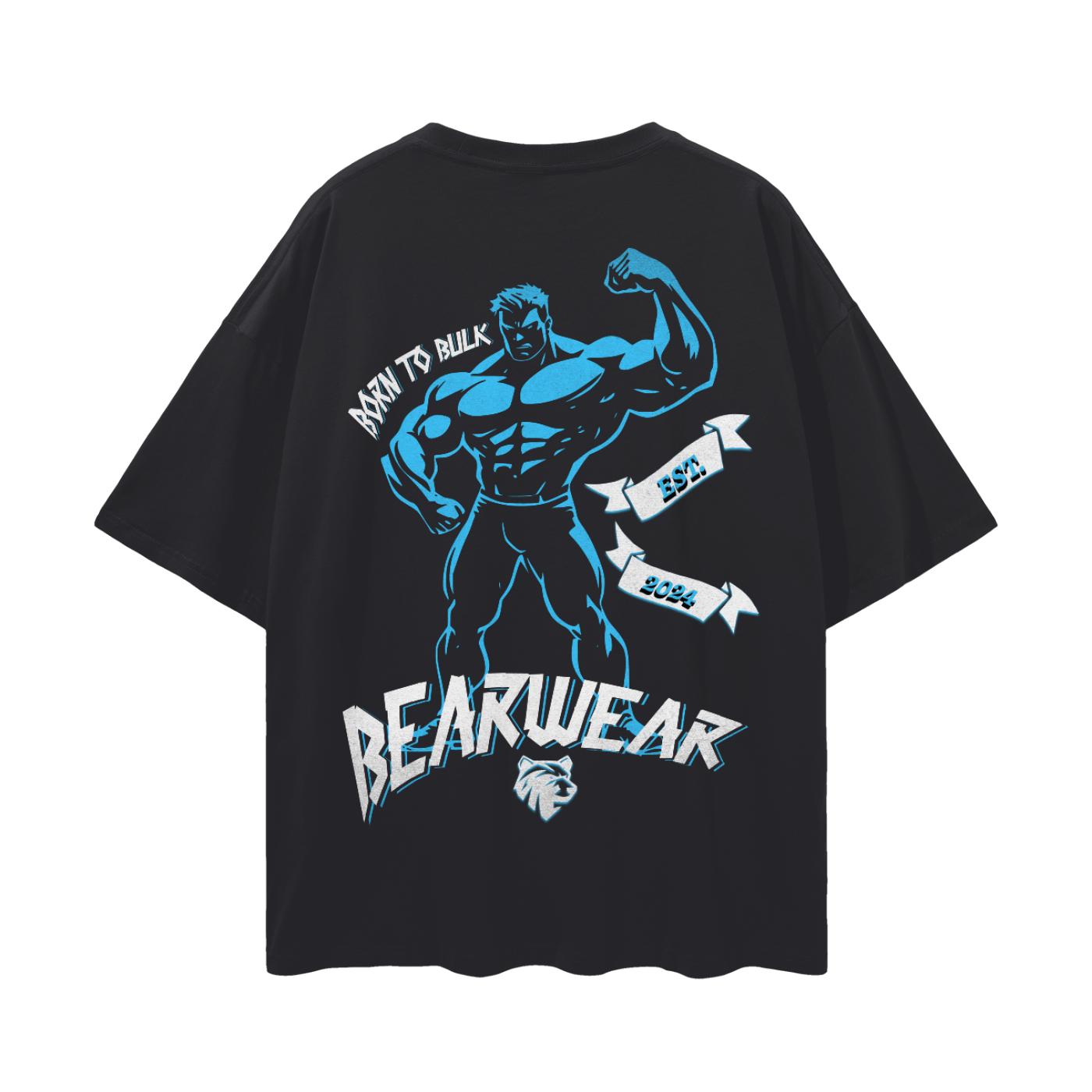 Born To Bulk Deep Drop T-Shirt - Bear Necessities Clothing 