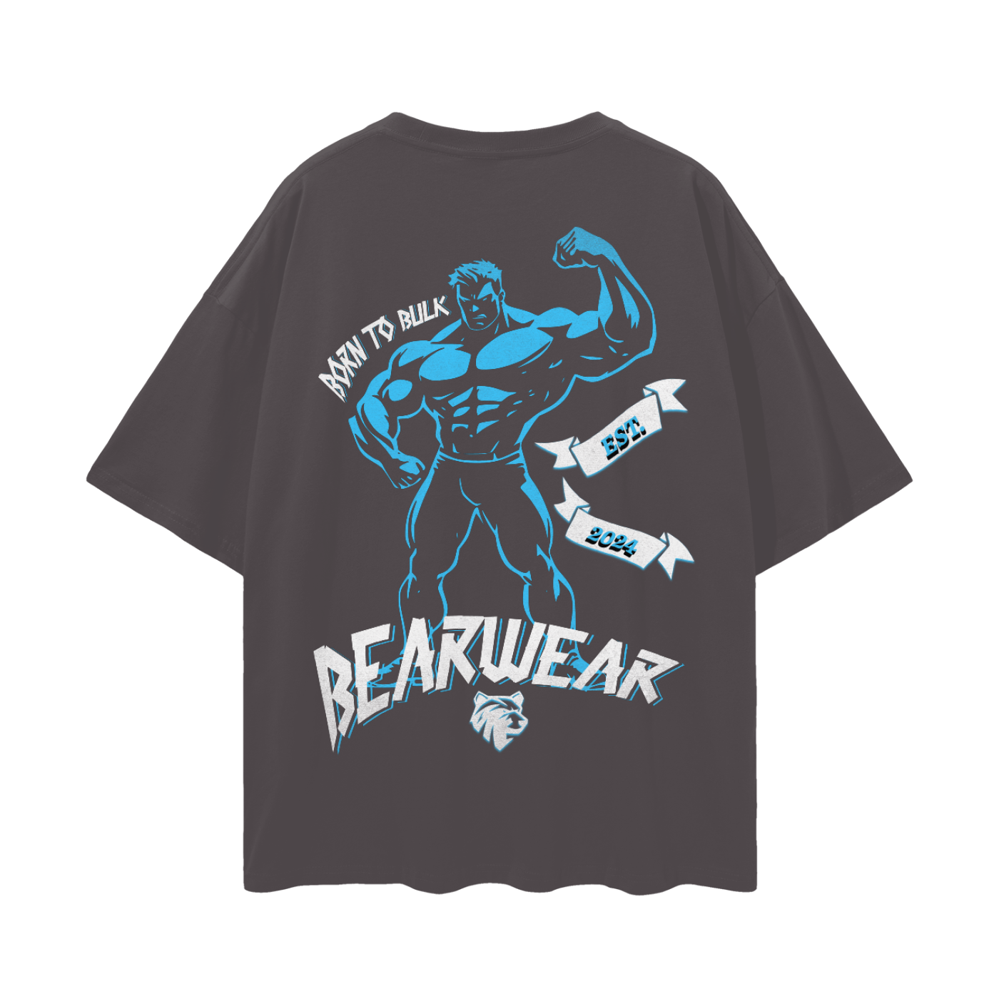 Born To Bulk Deep Drop T-Shirt - Bear Necessities Clothing 