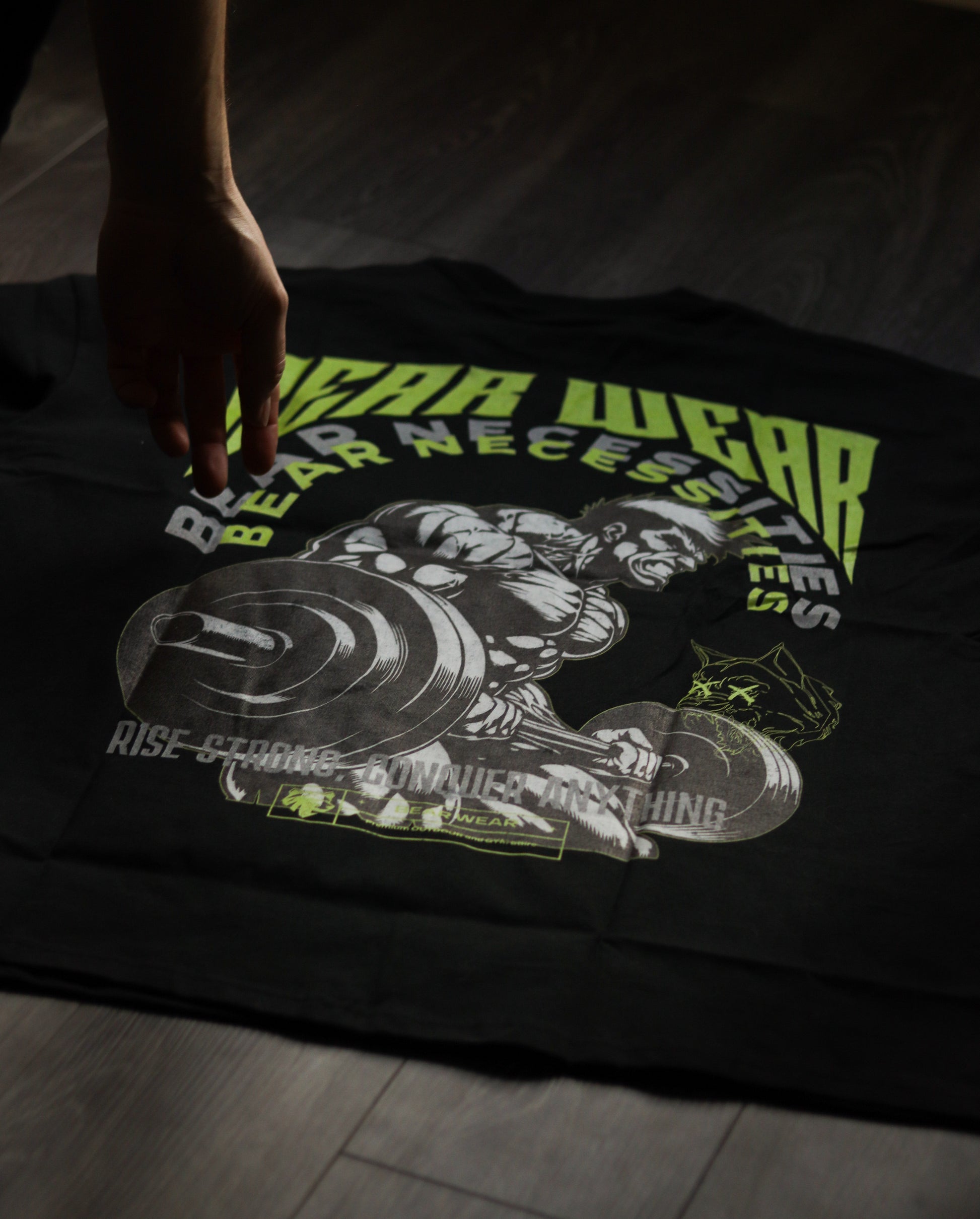 Deep Drop Bear Wear Tee - Bear Necessities Clothing 