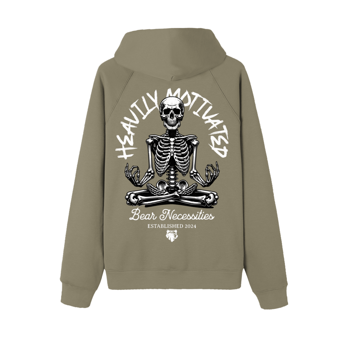 Heavily Motivated Hoodie - Bear Necessities Clothing 