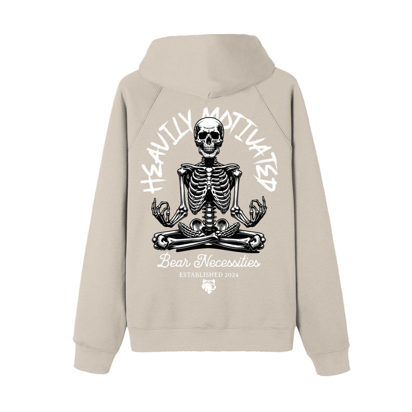 Heavily Motivated Hoodie - Bear Necessities Clothing 
