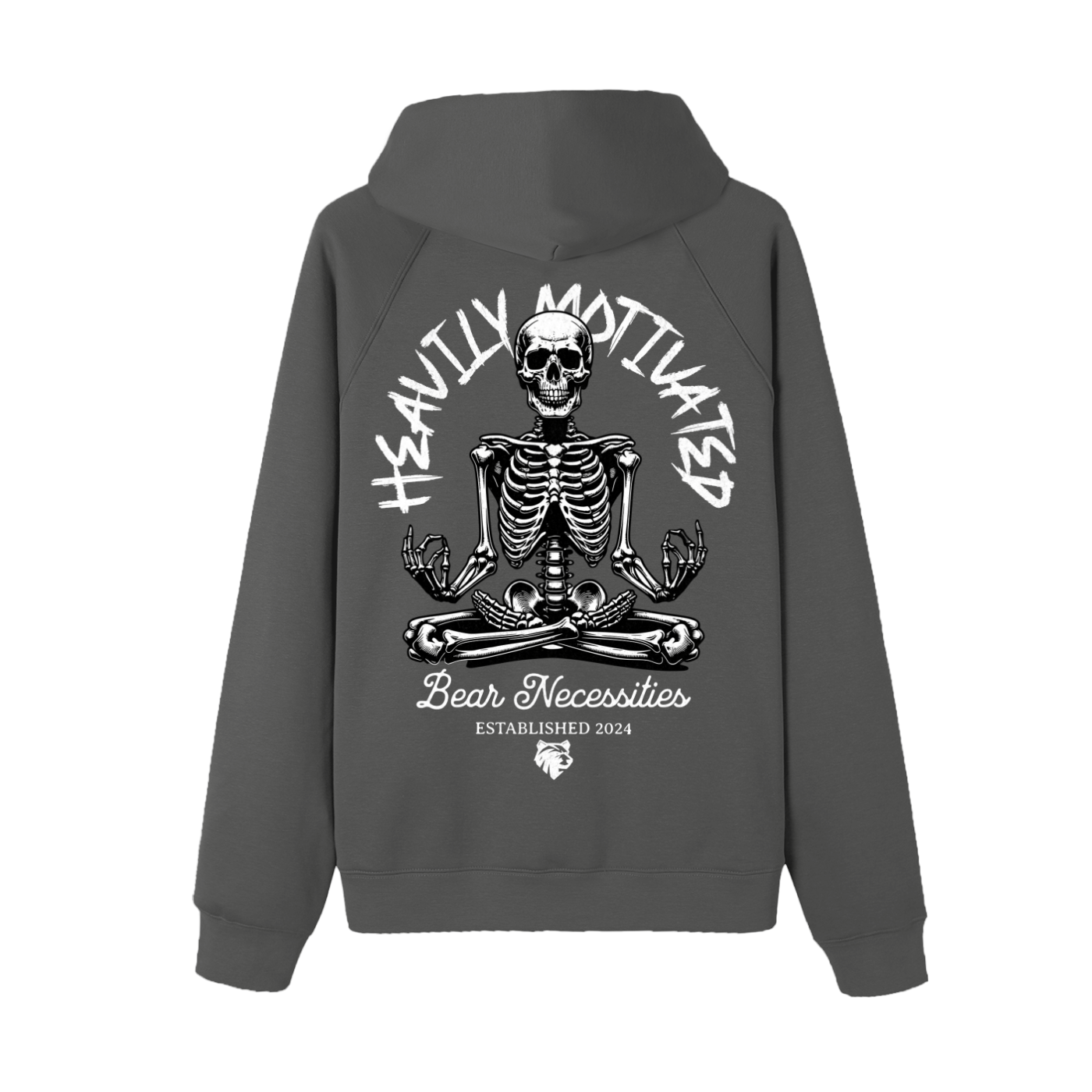 Heavily Motivated Hoodie - Bear Necessities Clothing 