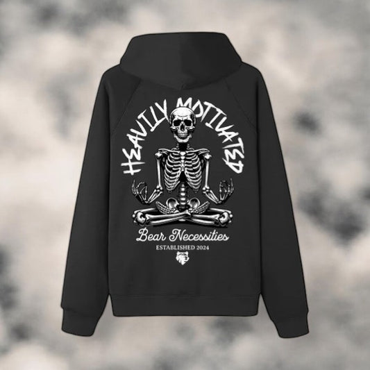 Heavily Motivated Hoodie - Bear Necessities Clothing 