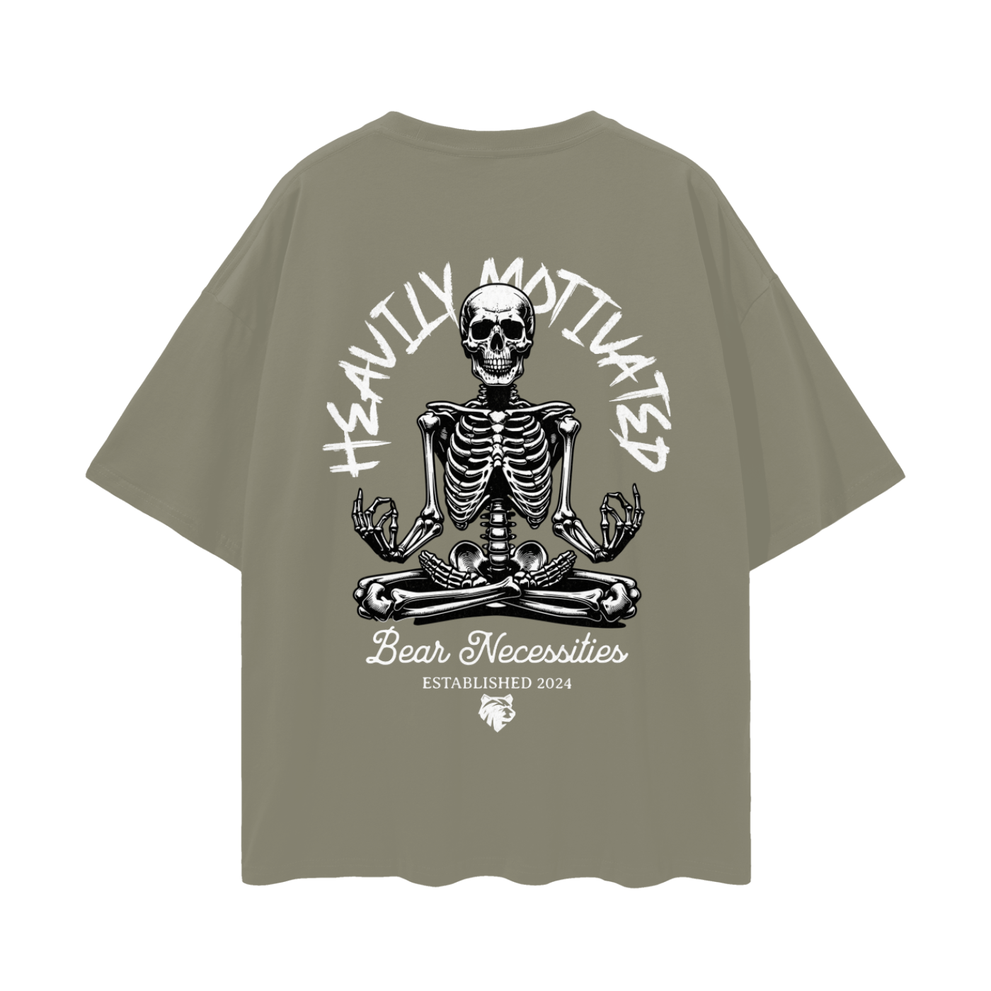 Oversize Deep Drop Shoulder Tee - Bear Necessities Clothing 
