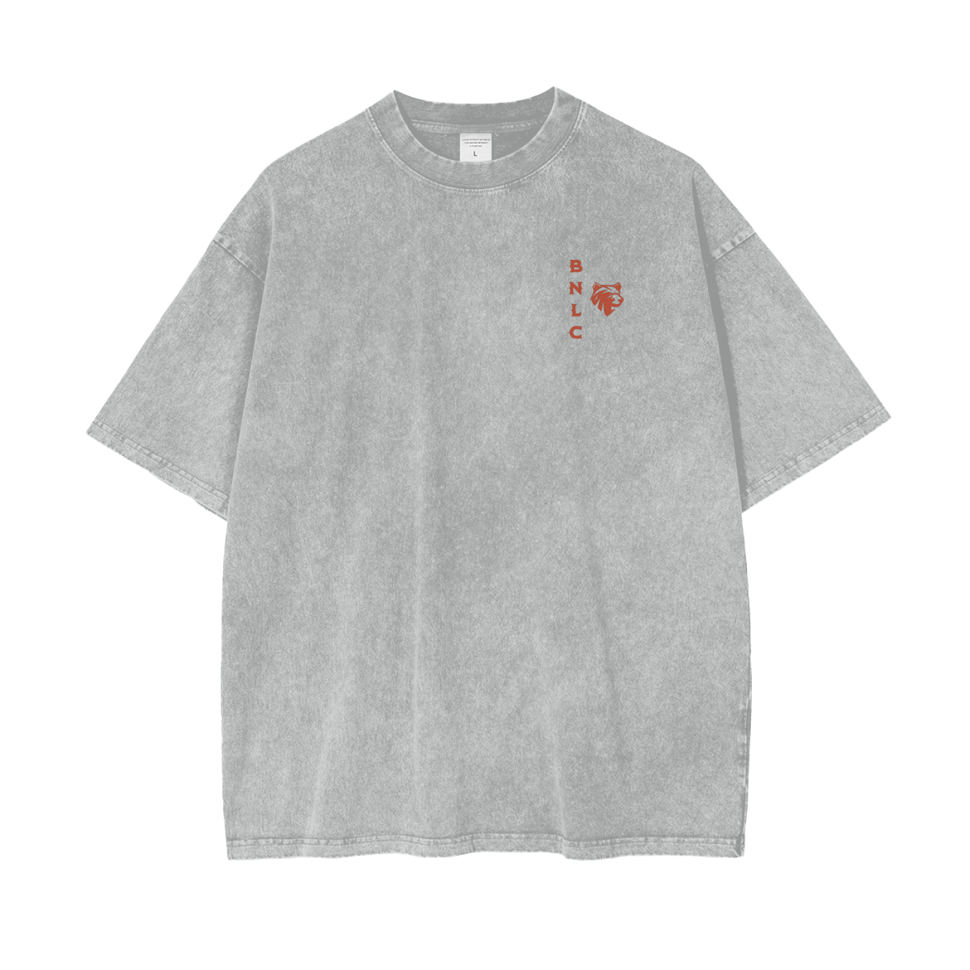 Oversize Snow Washed T-Shirt - Bear Necessities Clothing 
