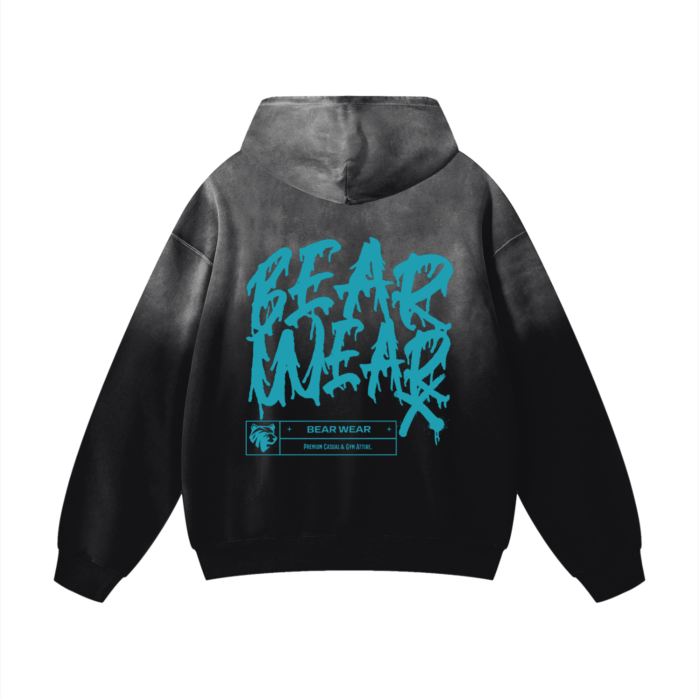 Sunfade Hoodie Light Blue - Bear Necessities Clothing 