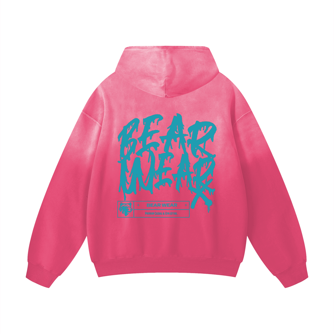 Sunfade Hoodie Light Blue - Bear Necessities Clothing 