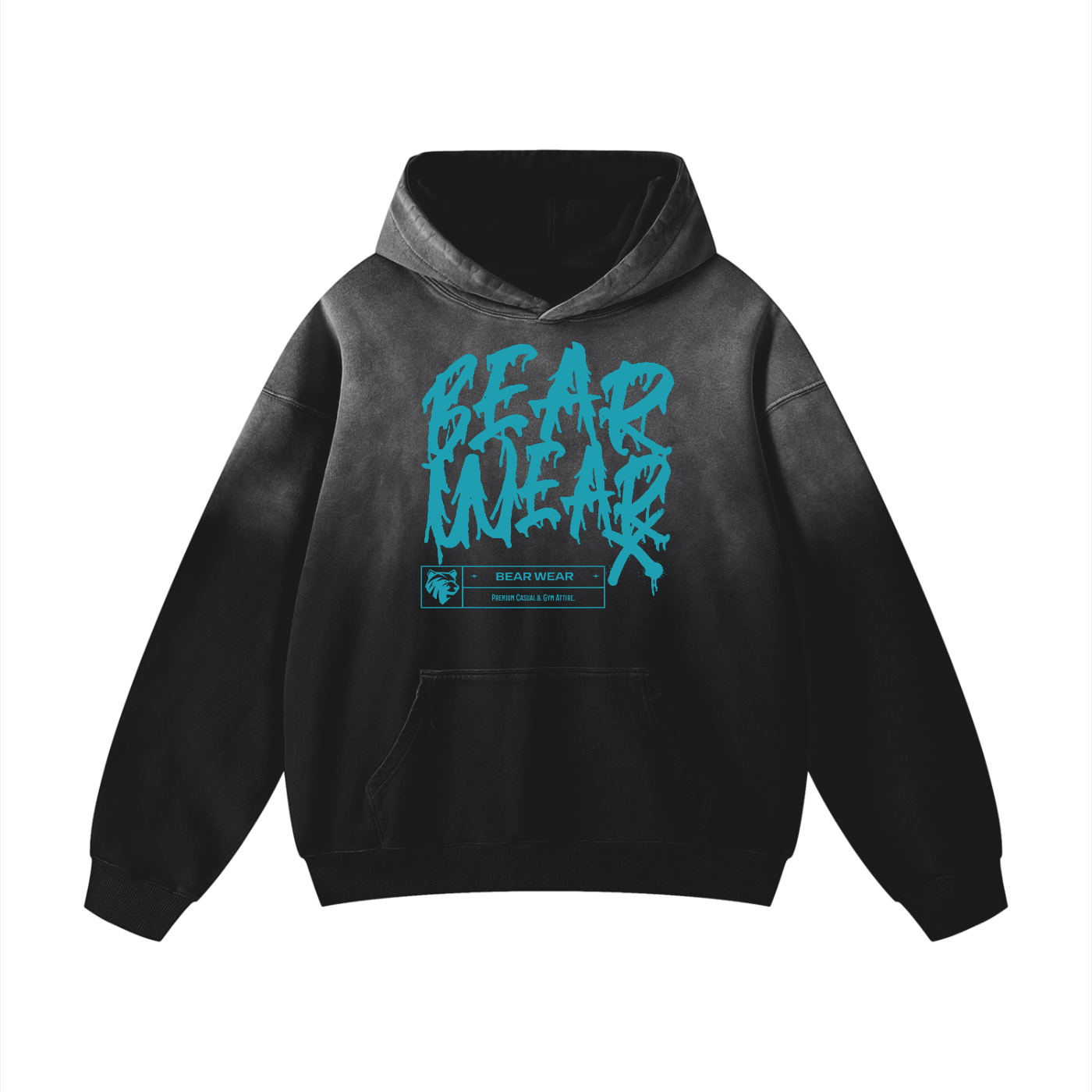 Sunfade Hoodie Light Blue - Bear Necessities Clothing 