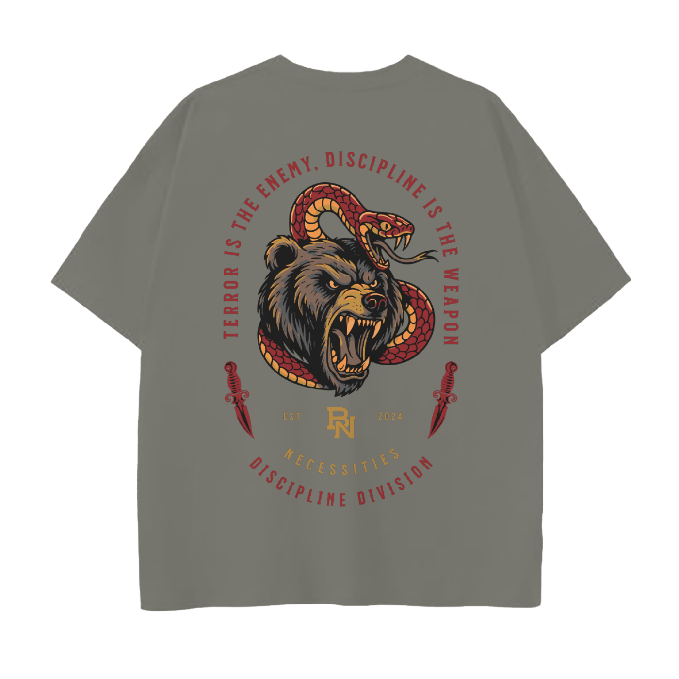 Discipline Division Tee - Bear and the Snake